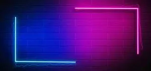 Neon Bars Photo Background Wallpaper