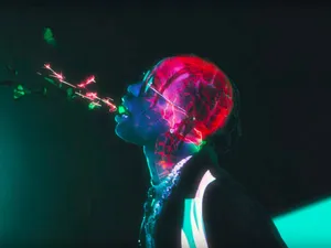 Neon Butterfly Effect Wallpaper