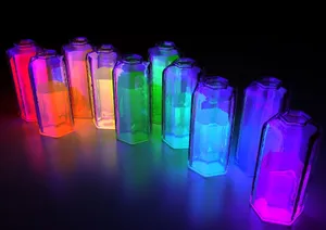 Neon Colors Drinks Wallpaper
