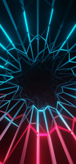 Neon Electric Lights Iphone Wallpaper