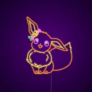 Neon Kawaii Pokemon Illustration Wallpaper