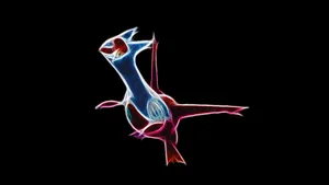 Neon Latias Wallpaper