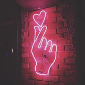 Neon Love Sign Wall Art.jpg Wallpaper