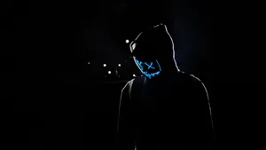 Neon Mask 3840 X 2160 Wallpaper