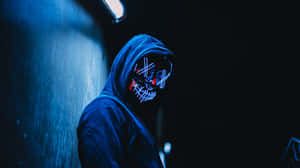 Neon Mask 6000 X 3375 Wallpaper