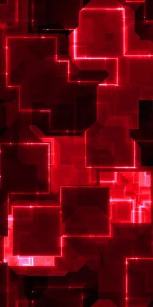 Neon Red Asus Rog Phone Wallpaper