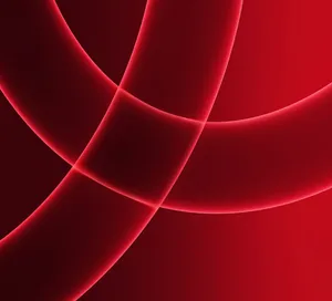 Neon Red Lines On Imac 4k Wallpaper