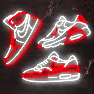 Neon Sneaker Lights Wallpaper