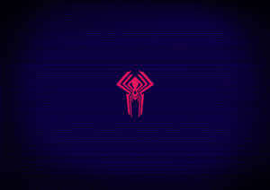 Neon Spider Symbol Wallpaper Wallpaper