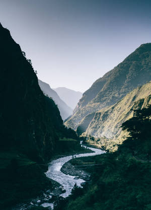 Nepal Manang Valley Wallpaper