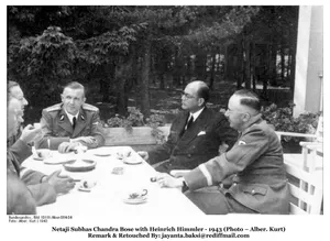 Netaji Subhas Chandra Bose In Germany, 1943 Wallpaper