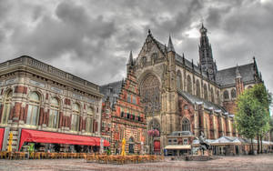 Netherlands Grote Kerk Wallpaper