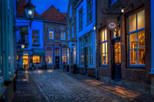 Netherlands Heuden Dutch Street Wallpaper