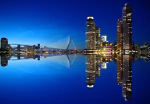 Netherlands Rotterdam City Wallpaper