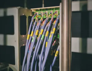 Network Cable Management Data Center Wallpaper