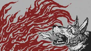 Neurotic Dog Wallpaper