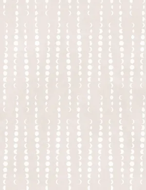 Neutral Iphone Moon Phases Art Wallpaper