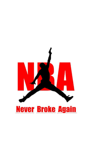 Never Broke Again Logo Wallpaper