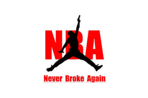 Never Broke Again Logo Wallpaper