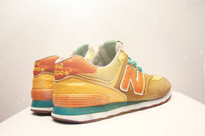 New Balance Back Side Photograph Wallpaper