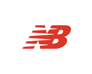 New Balance Bright Red Logo Wallpaper