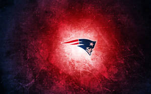 New England Patriots Logo In Red Wallpaper