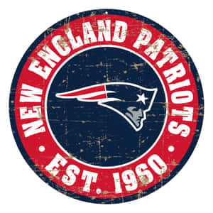 New England Patriots Logo Vintage Wallpaper