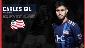 New England Revolution Carles Gil Wallpaper