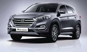 New Hyundai Tucson On The Road Wallpaper