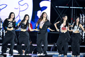 New Jeans Performance Stage Dance Wallpaper