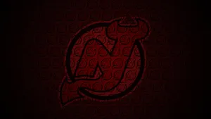 New Jersey Devils Logo Pattern Wallpaper