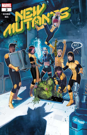 New Mutants Team In Action Wallpaper