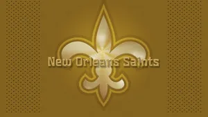 New Orleans Saints Gold Logo Wallpaper