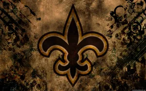 New Orleans Saints Smudge Artwork Wallpaper
