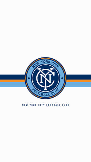 New York City Fc Plain Logo Design Wallpaper