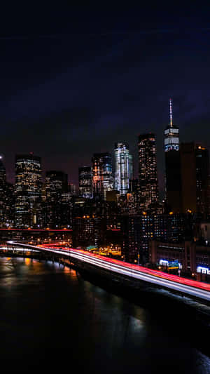 New_ York_ City_ Night_ Skyline Wallpaper