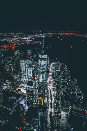 New York City Skyscraper Aesthetic Wallpaper