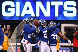 New York Giants Athletes Wallpaper