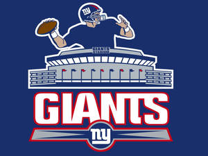 New York Giants Logo Stadium Wallpaper