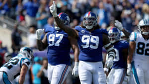 New York Giants Players Leonard Williams Wallpaper