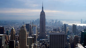 New York Hd High-rise Structures Wallpaper