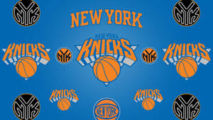 New York Knicks Classic Team Logo Wallpaper