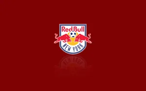 New York Red Bulls Logo Red Wallpaper