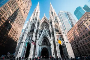 New York Saint Patrick's Cathedral Wallpaper