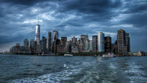 New York Skyline Mac 4k Wallpaper