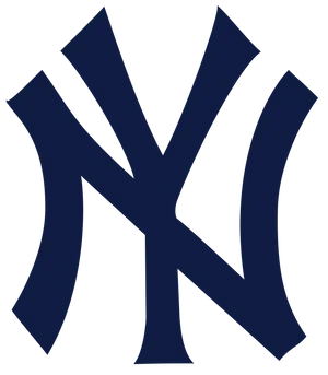 New York Yankees Blue Ny Logo Vector Wallpaper