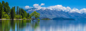 New Zealand Lake Wanaka Serenity Wallpaper