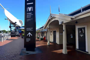 New Zealand Maritime Museum Entrance Wallpaper