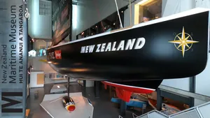 New Zealand Maritime Museum Exhibit Wallpaper