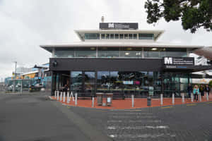 New Zealand Maritime Museum Exterior Wallpaper